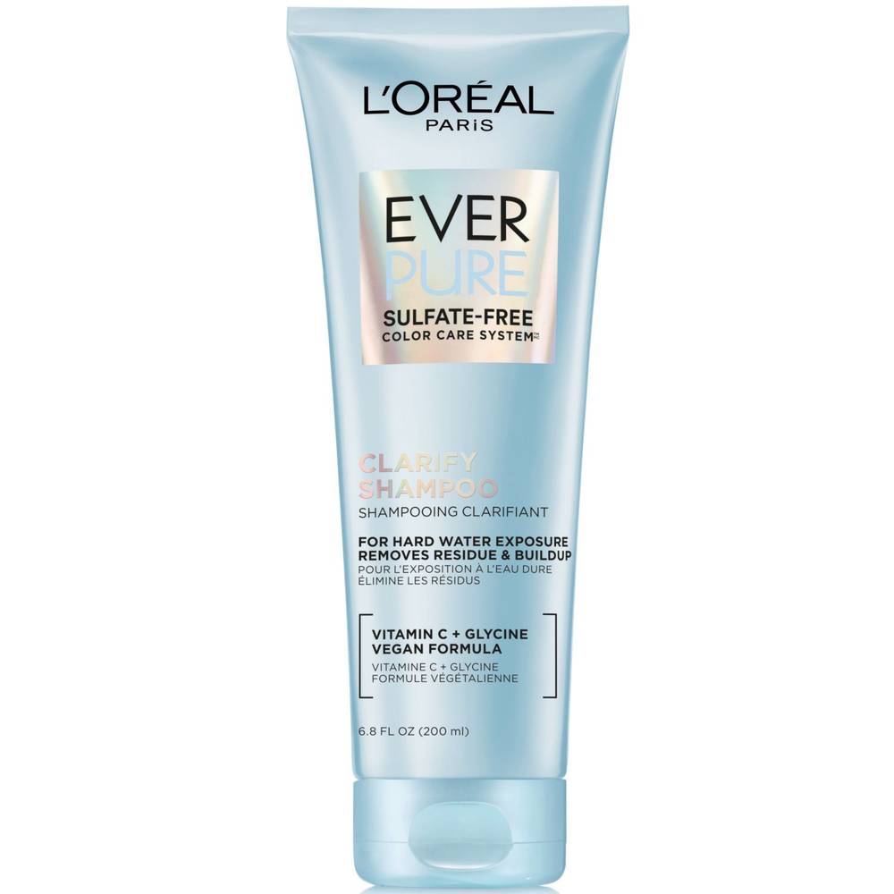 L'oréal Paris Sulfate Free Clarifying Shampoo For Hard Water Exposur