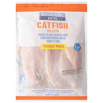 Waterfront Bistro Catfish Fillets Family pack (32 oz)