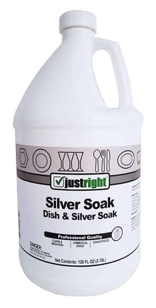 Just Right Dish & Silver Soak (128 fl oz)