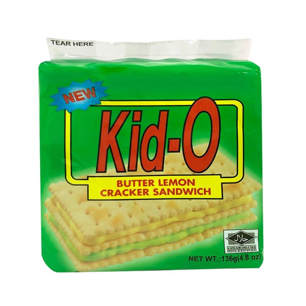 Kid-O日清三明治餅乾(檸檬口味) <136g克 x 1 x 1PC包> @14#4807770190186