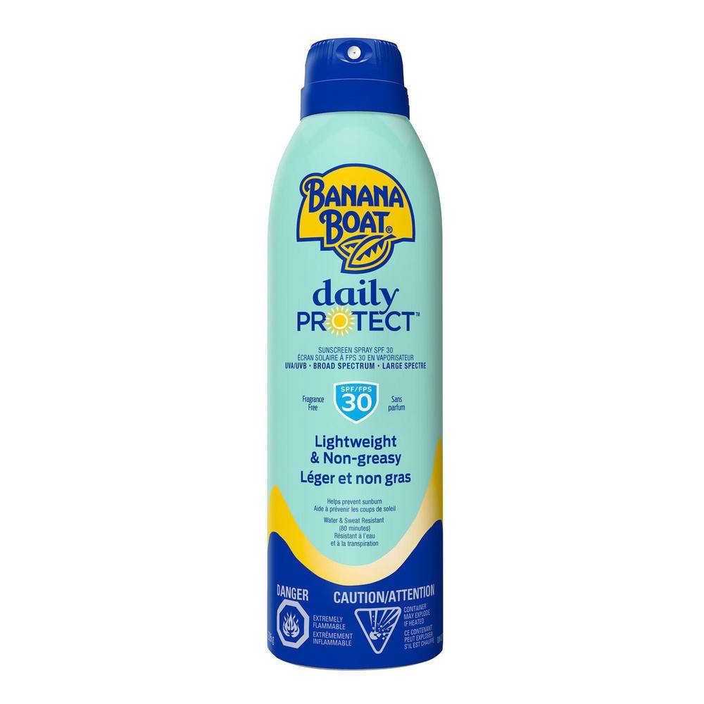 Banana boat vaporisateur fps30 - daily protect everyday sunscreen spray spf 30 (226 g)