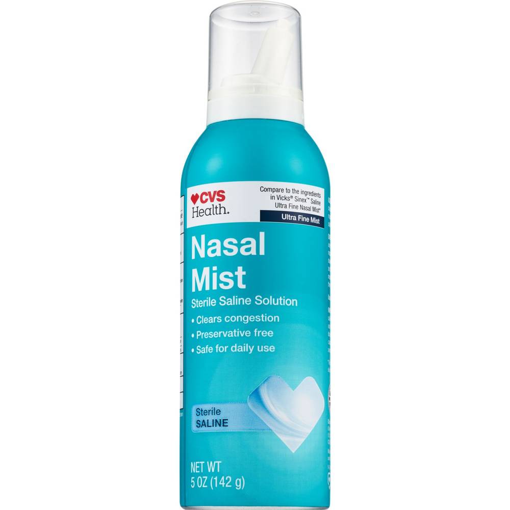 CVS Health Nasal Mist Sterile Saline Solution (5 oz)