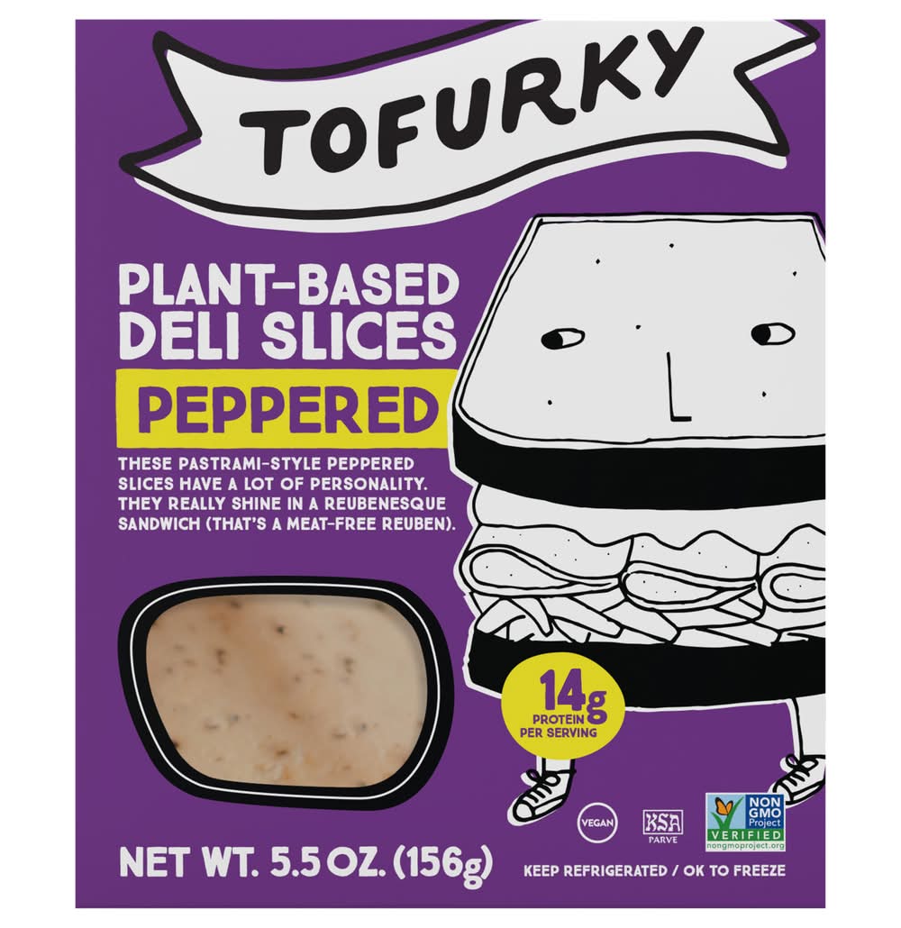 Tofurky Plant-Based Deli Slices, Peppered (5.5 oz)