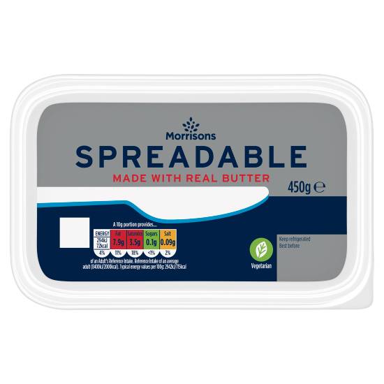 Morrisons Spreadable Butter