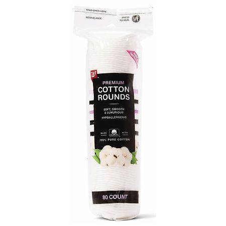 Walgreens Premium Soft Smooth & Luxurious Cotton Rounds
