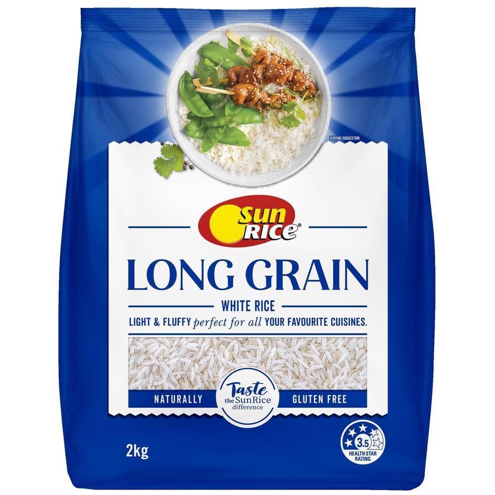 Order Rice Sunrice White Rice Premium Long Grain Delivery Near Me | Order Online ...
