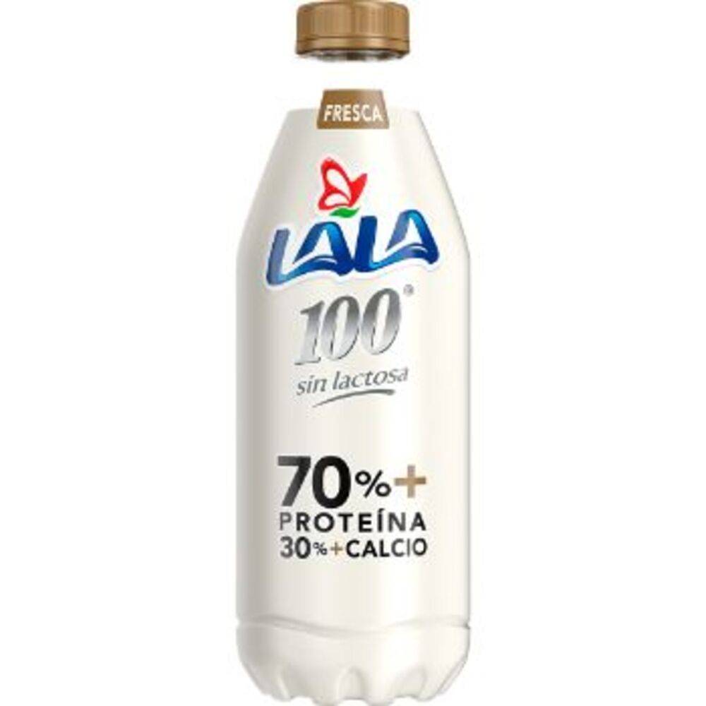 Lala leche fresca sin lactosa semidescremada (botella 1 l)
