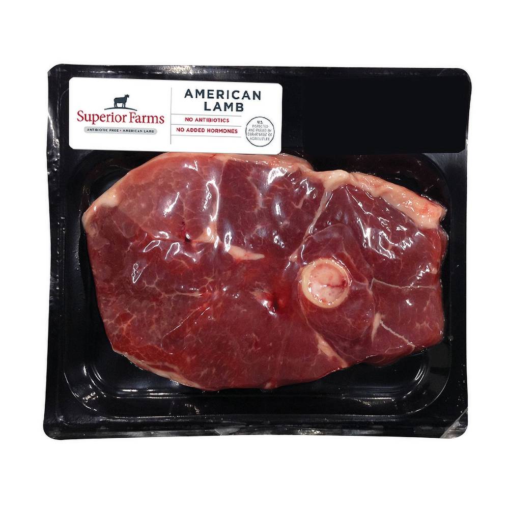 Superior Farms American Lamb Leg Center Cut Steak Boneless, Antibiotic Free Per Pound