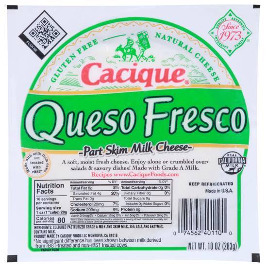 Cacique Queso Fresco Part Skim Milk Cheese