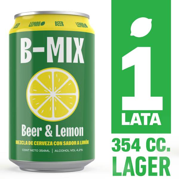 Becker cerveza b-mix (4 pack, 354 ml)