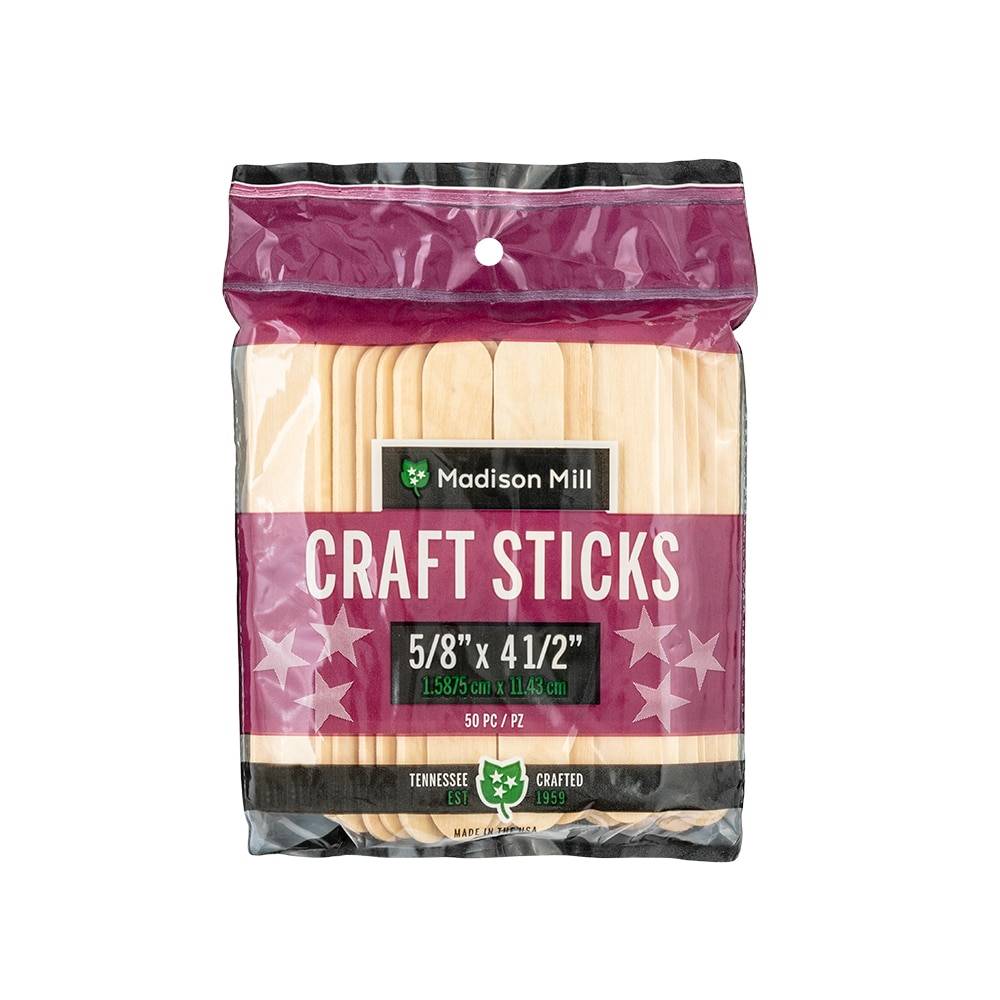 Madison Mill 5/8 Craft Sticks 50Pk | 448466