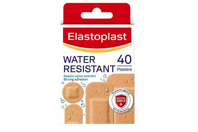 Elastoplast Water Resistant Assorted Plasters 40 Pack