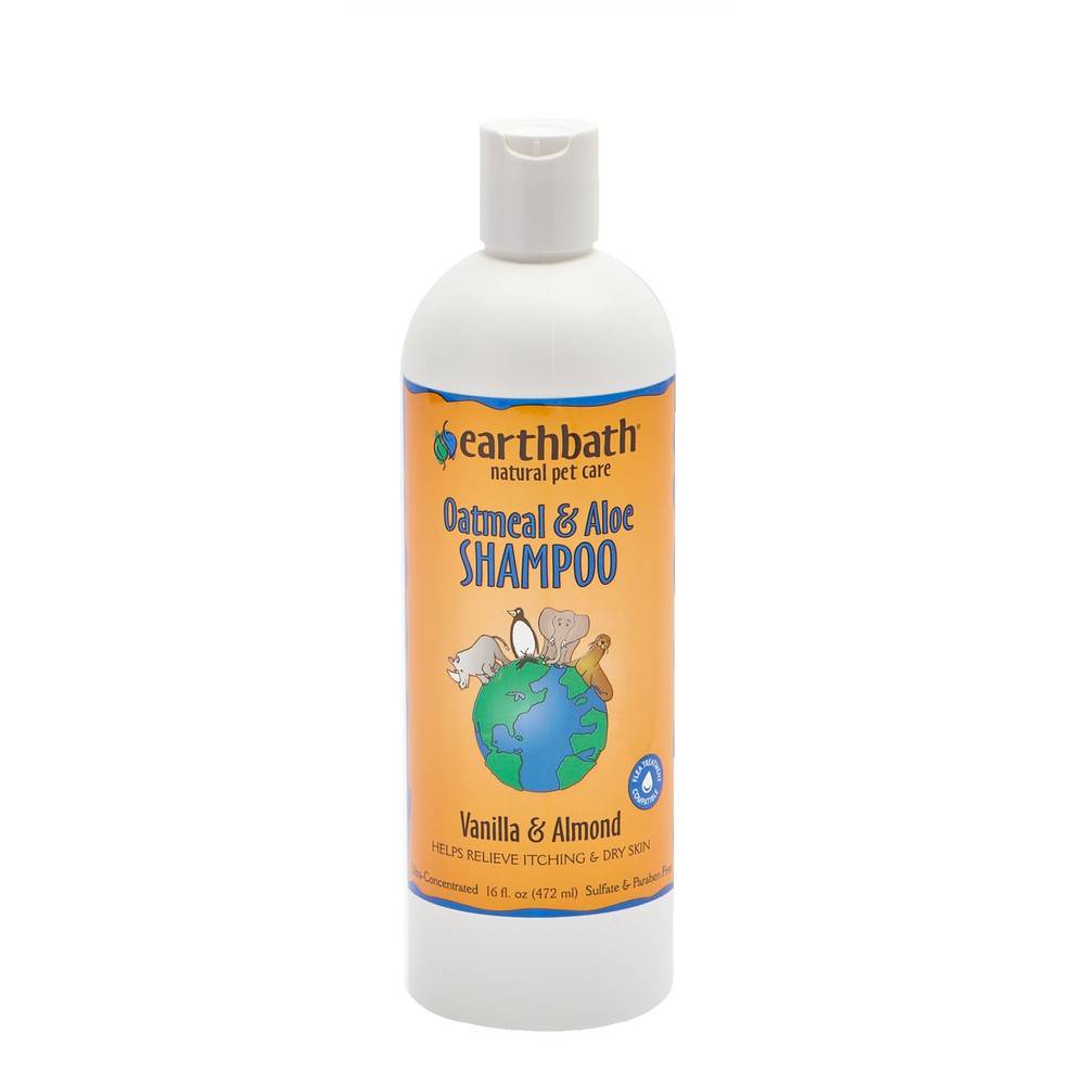 Earthbath Vanilla & Almond Oatmeal & Aloe Shampoo