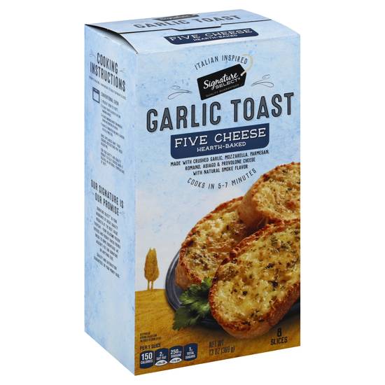 Signature Select Five Cheese Hearth-Baked Garlic Toast (8 slices)