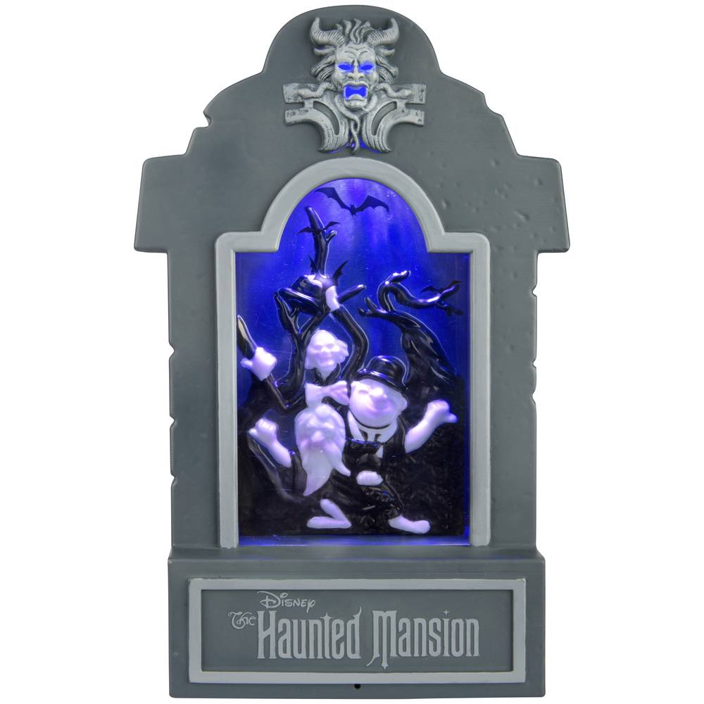 Disney 12-in Musical KED The Haunted Mansion Hitchhiking Ghosts Tombstone Decor | 552835