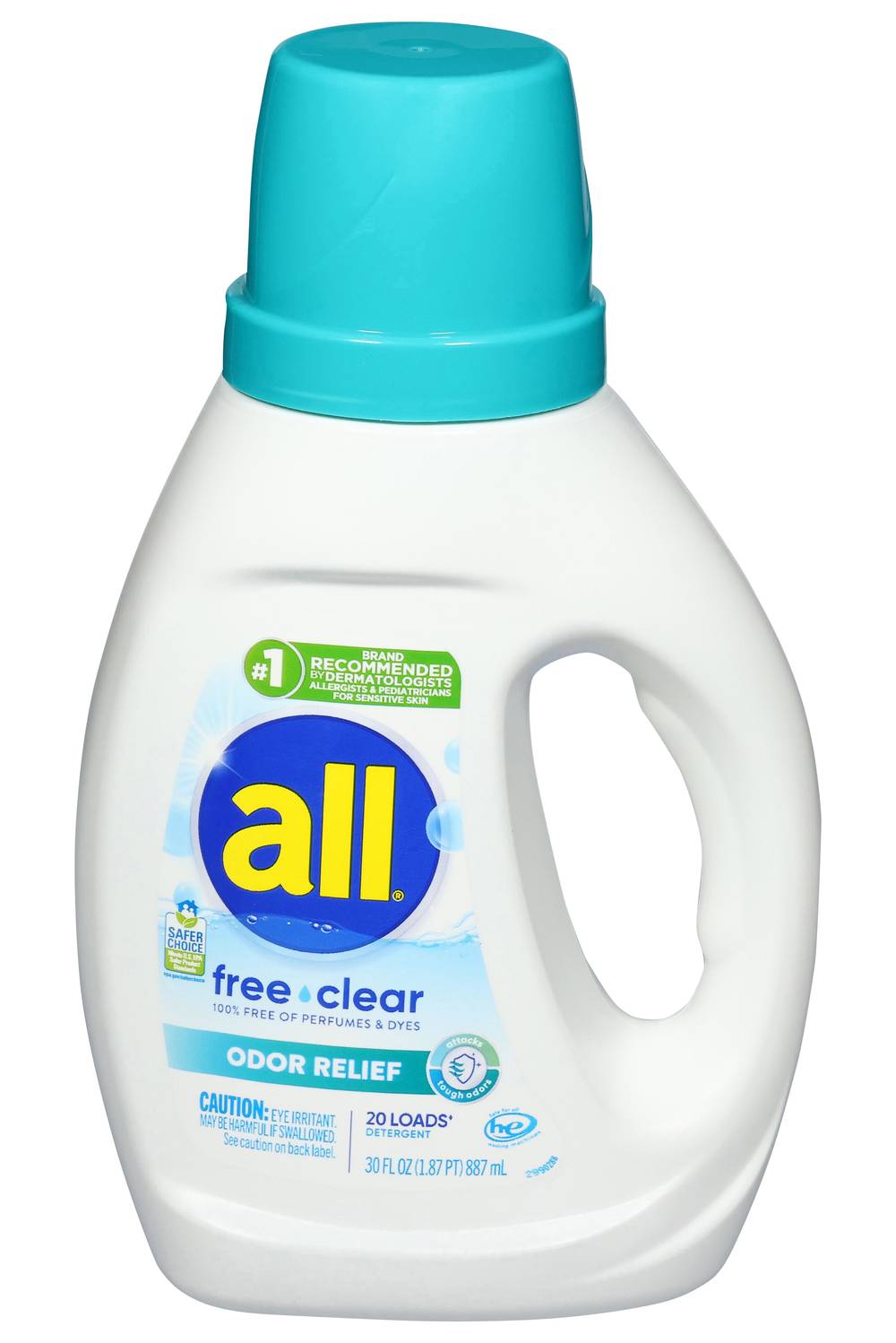 All Free Clear Odor Relief Laundry Detergent (30 fl oz)