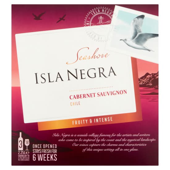 Isla Negra Seashore Cabernet Sauvignon Red Wine (2.25L)