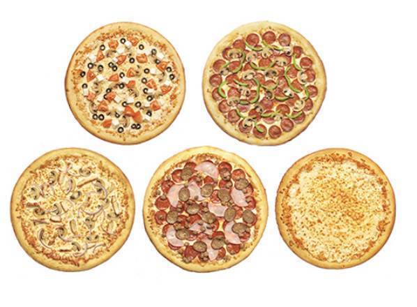 Spécial de Party 5 Pizzas (Large)