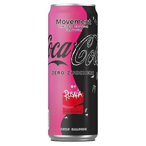 Coca-Cola Zero Rosalía in Lattina (25 cl)