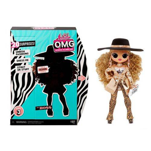 L.O.L. Surprise Poupees mannequins collectionnables pour Filles - avec 20 Surprises et Accessoires - Chillax - O.M.G. Series 3 L.O.L. Surprise! OMG Poupée Mannequin - Swag - Avec de Multiples