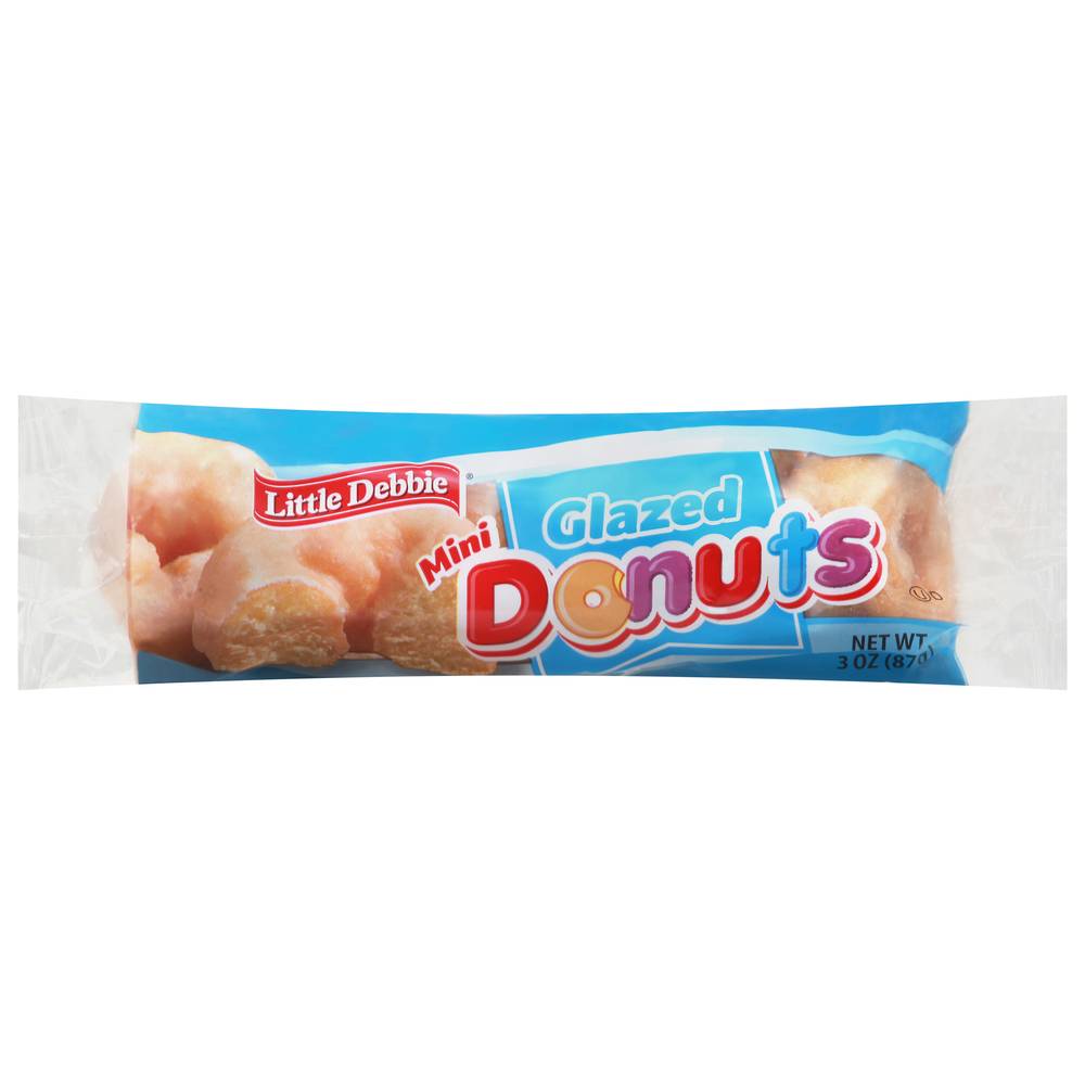 Little Debbie Glazed Mini Donuts (3 oz)