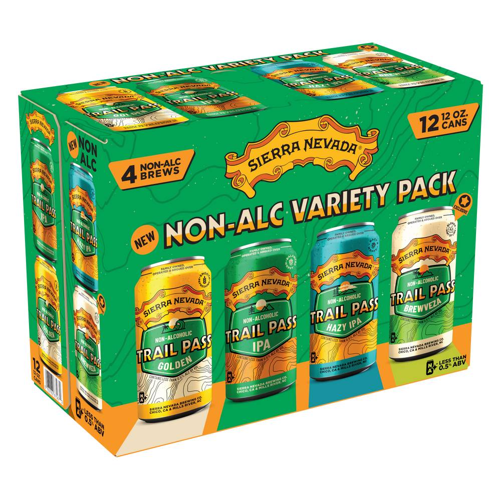 Sierra Nevada Trail Pass Craft Beer Variety pack (12 x 12 oz)