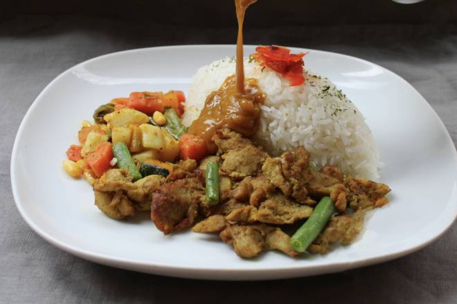 Grilled Chicken Curry