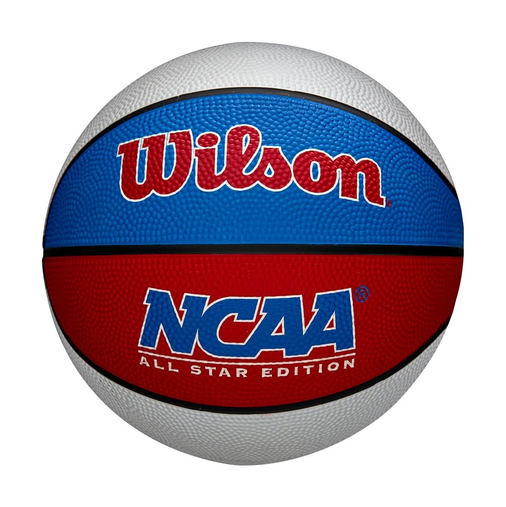 Wilson NCAA Mini Basketball (Red/White/Blue)