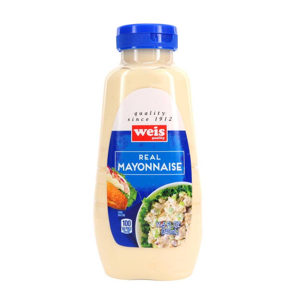 Weis Quality Squeezable Mayo Real Mayonnaise (11.5 fl oz)