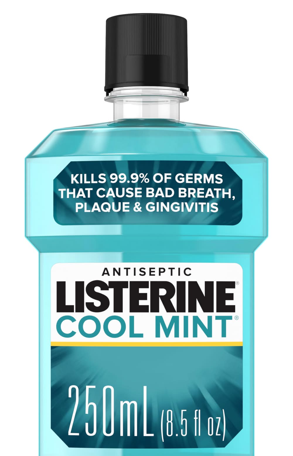 Listerine Oral Care Antiseptic Mouthwash, Cool Mint (8.5 fl oz)