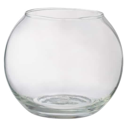 Anchor Hocking Rose Betta Bowl, Size 3.5, Clear