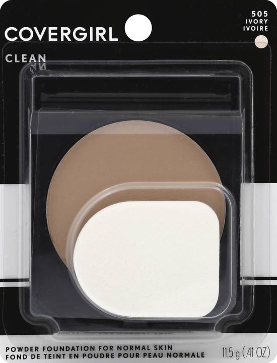 Covergirl 505 Ivory Clean Simply Powder Foundation