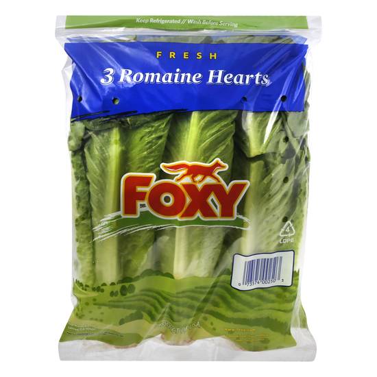 Foxy Fresh Romaine Hearts