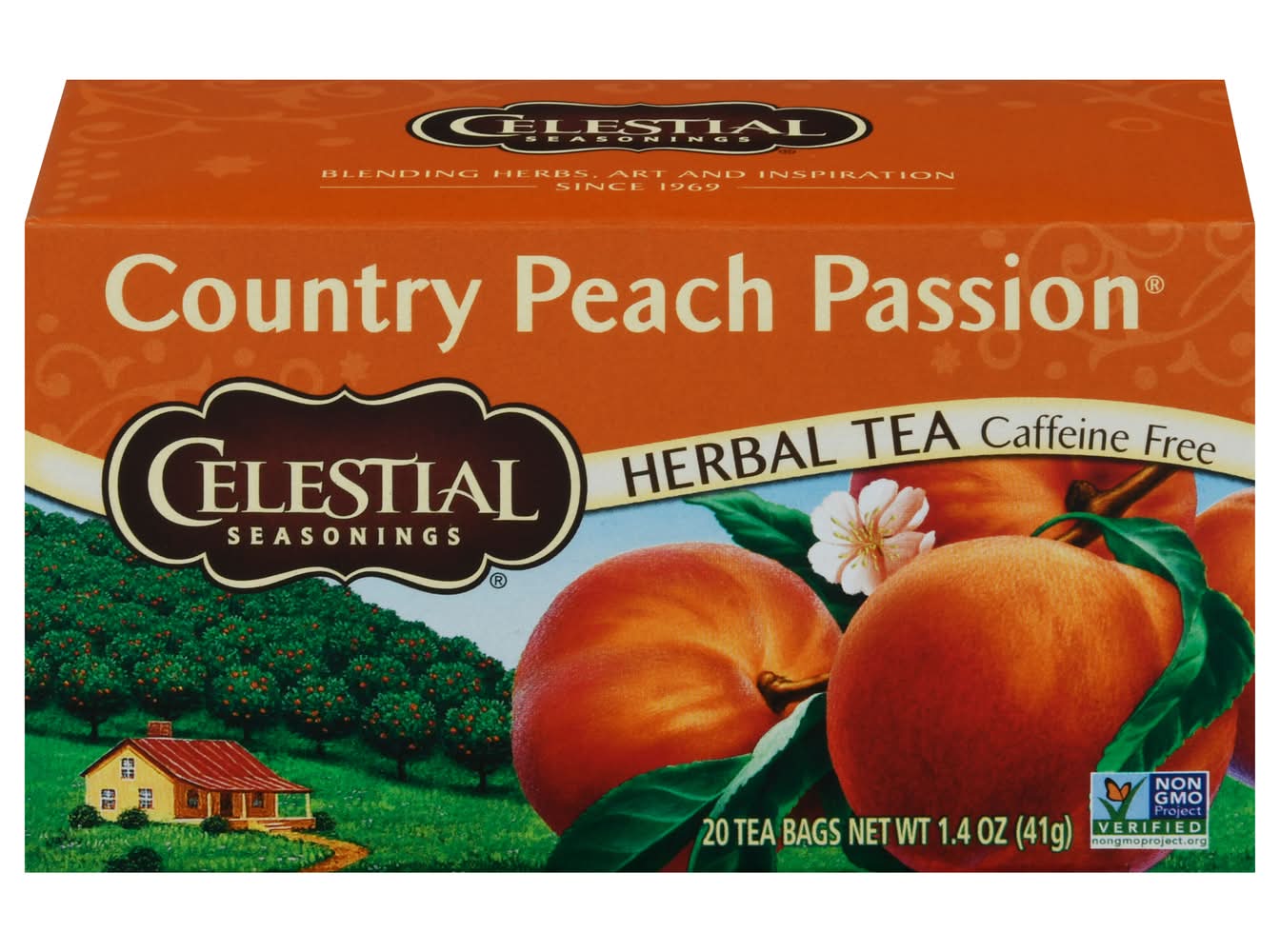 Celestial Seasonings Country Peach Passion Herbal Tea Bags (41 g, 20 ct)