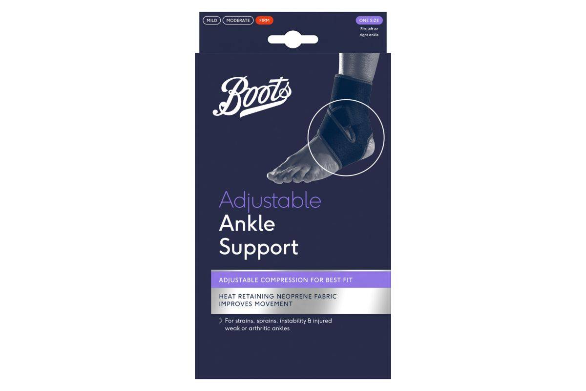 Boots adjustable ankle support