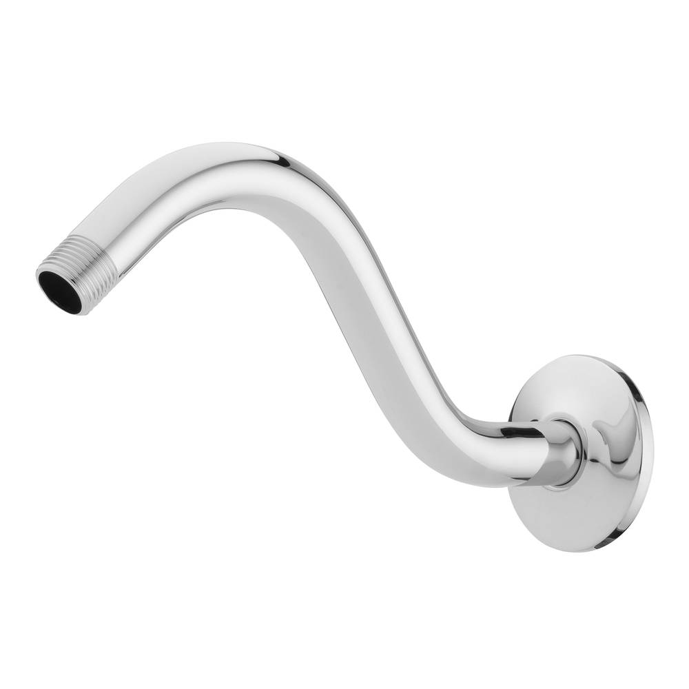 Project Source Chrome 9.25-in Shower Arm and Flange (0.5-in-ID) | 3075-011