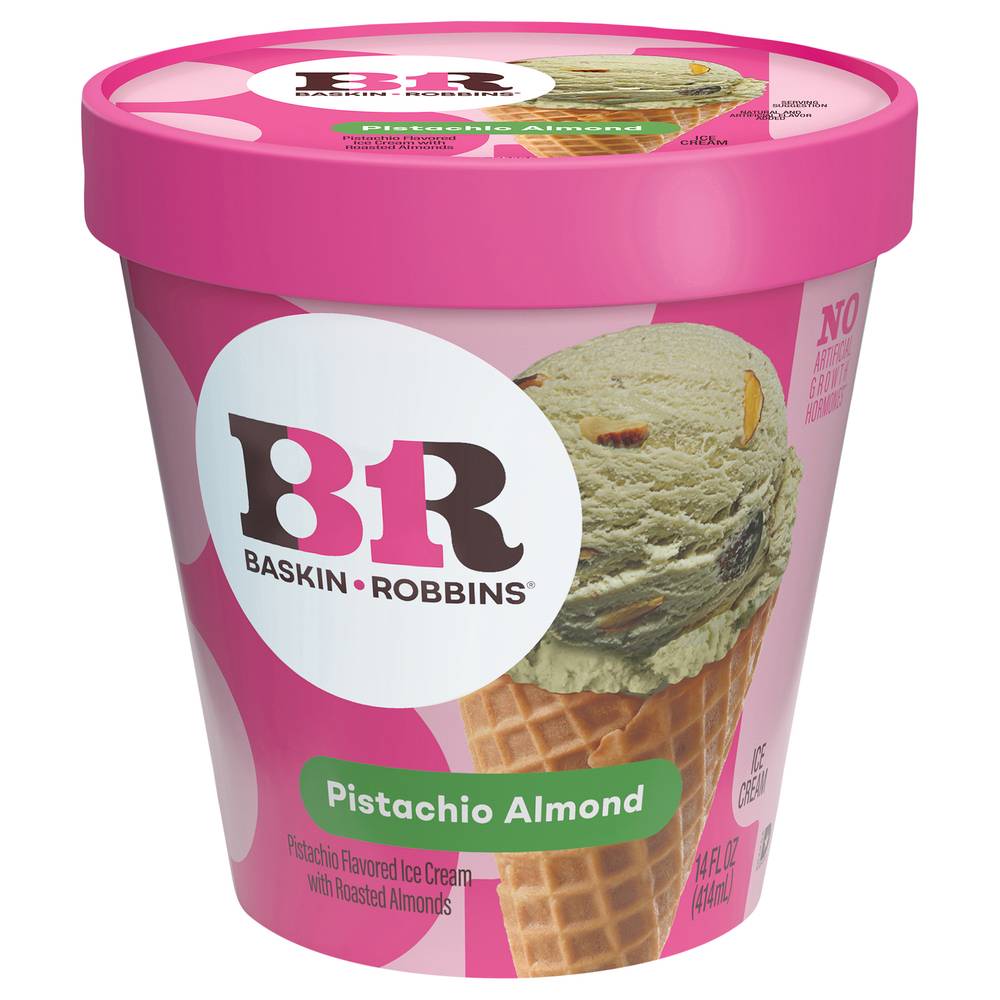 Baskin-Robbins Pistachio Almond Ice Cream (14.6 oz)