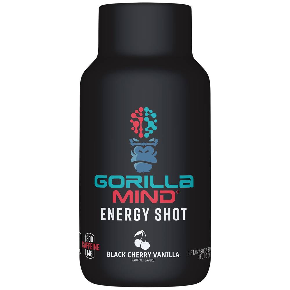 Gorilla Mind Energy Shot - Black Cherry Vanilla(1 Bottle(S))
