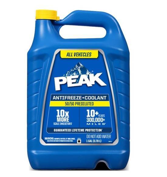 PEAK Premium 50/50 Antifreeze + Coolant 1 gal.