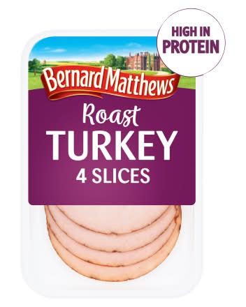 Bernard Matthews Roast Turkey Slices (4 pack)