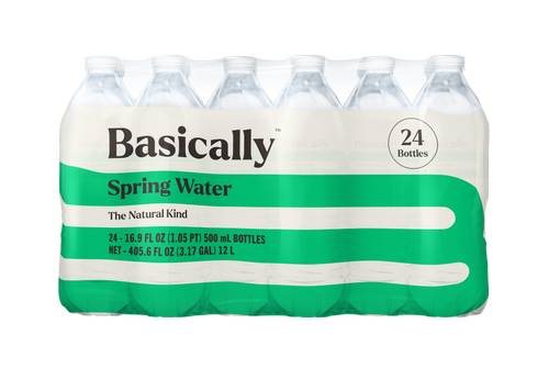 Basically Spring Water (24 pack, 16.9 fl oz)