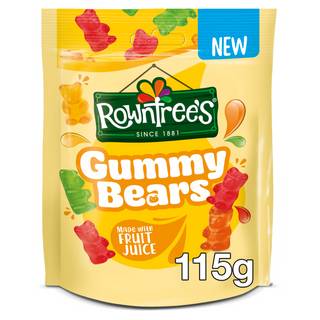 Rowntree's Gummy Bears 115g