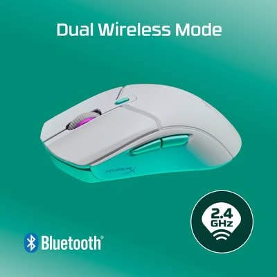 Hyperx Pulsefire Haste 2 Core Wireless Gaming Mouse For Pc, White