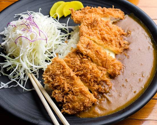 Chicken with Cheese Katsu Curry