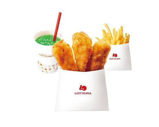 【キッズセット】チキンからあげっとセット（選べるおもちゃつき） Chicken Nuggets Kids Set