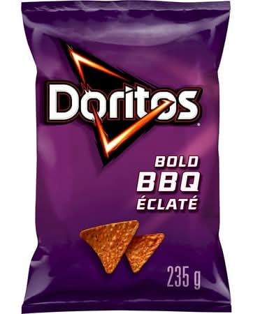 Doritos Tortilla Chips, Bold Bbq (235 g)