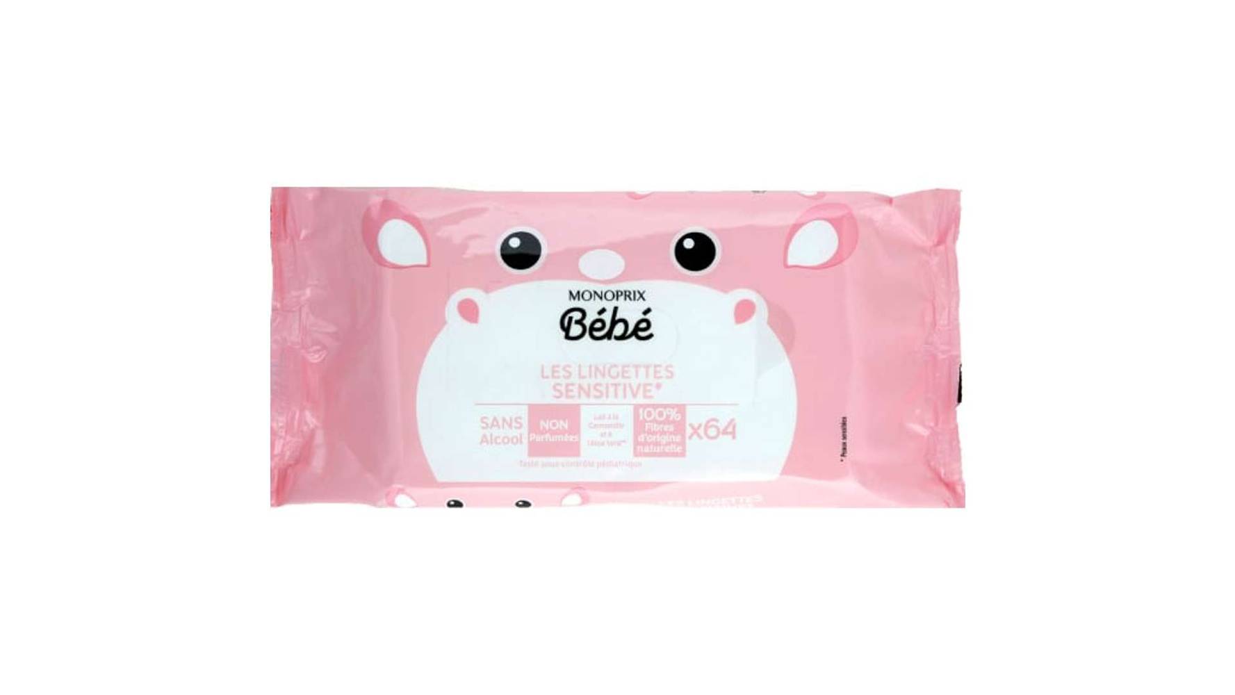 Monoprix Bébé - Les lingettes sensitive (64)