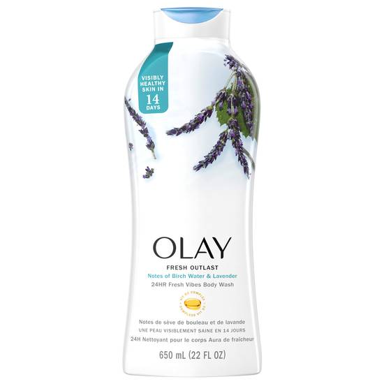 Olay Purifying Birch Water & Lavender Body Wash (22 fl oz)