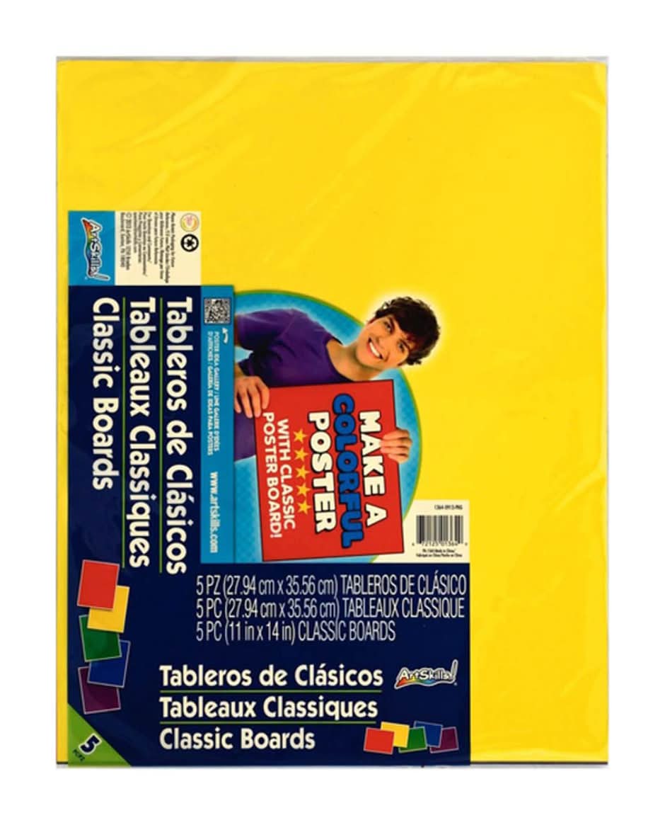 ArtSkills Classis Poster Board 11 In X 14 In 5 Ct
