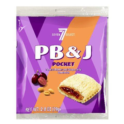 7-Select PB&J Pocket - Grape 2.8oz